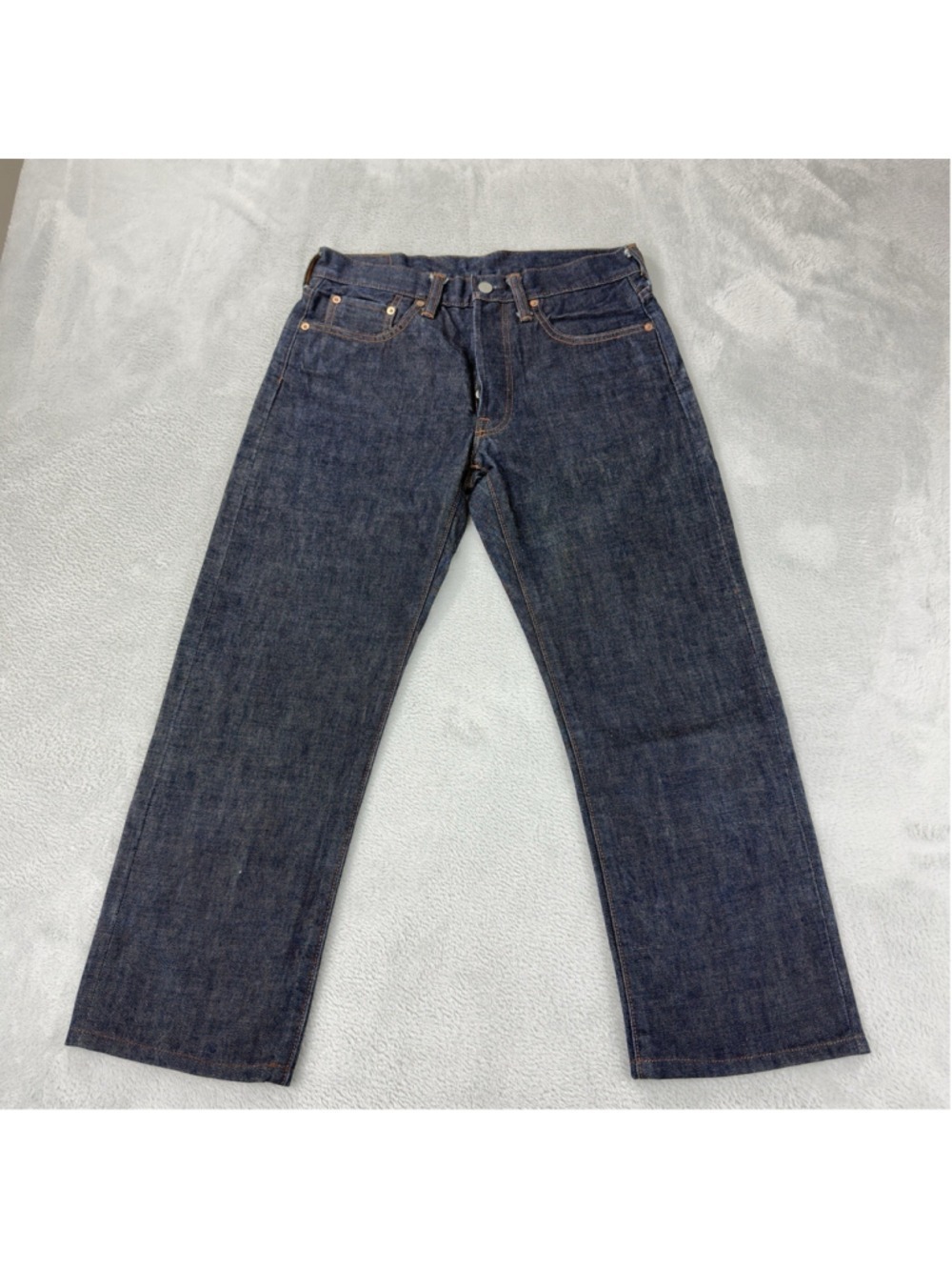 Studio D'Artisan Men's Jeans Red Selvedge Back Embroidery Size 31x25 - Picture 8 of 10